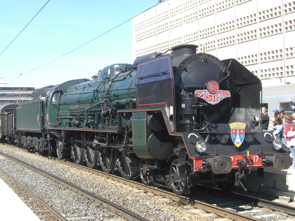 The preserved SNCF 2-4-1