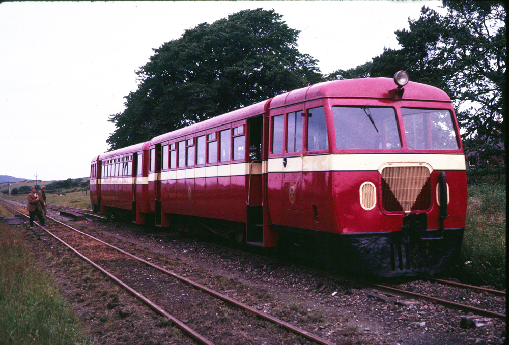 Ex Donegal railcars on the IOM Rly