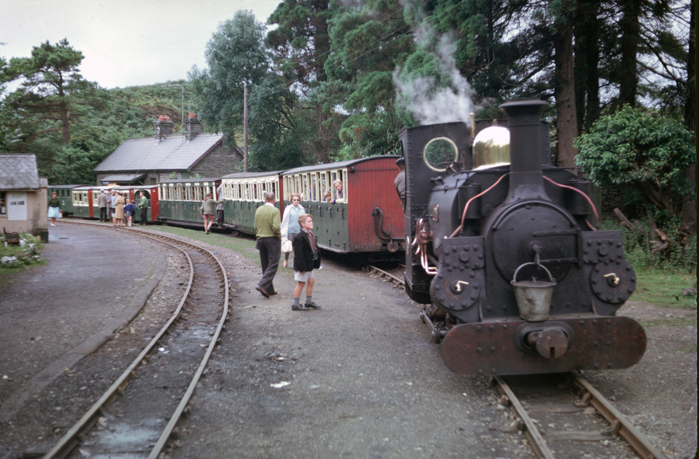 Another view of Linda at Tan-y-Bwlch