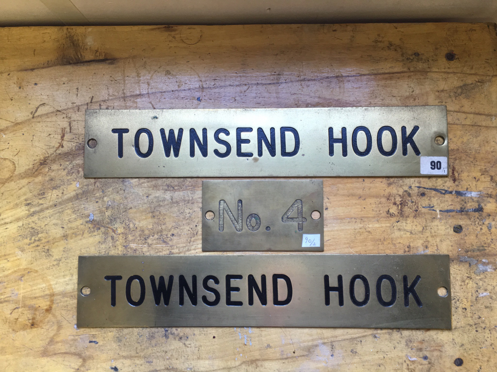 Townsend Hook's plates