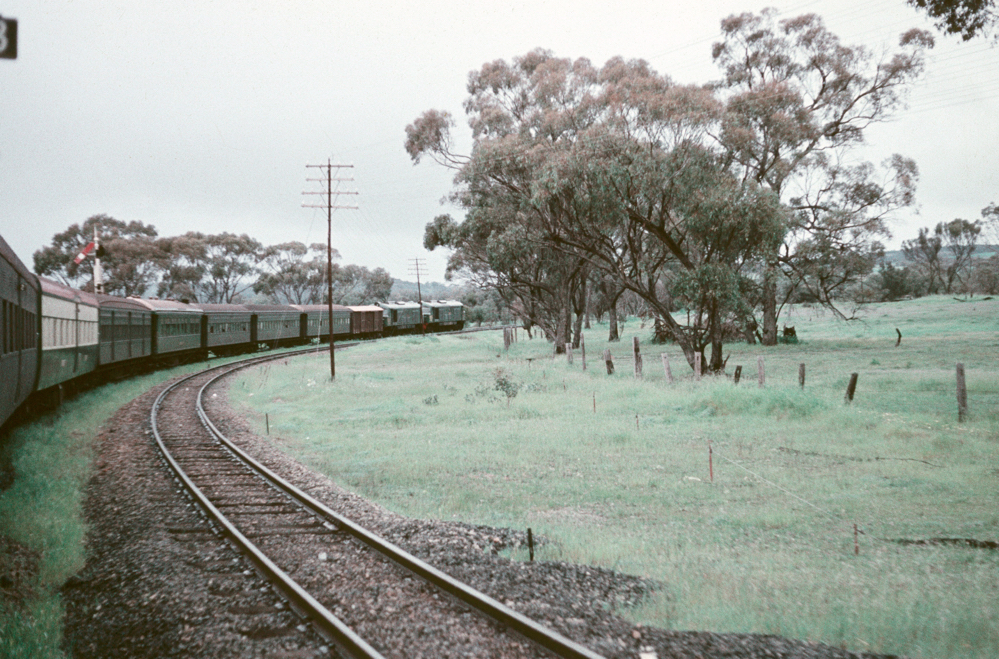 On the way from Kalgoorlie to Perth 1962