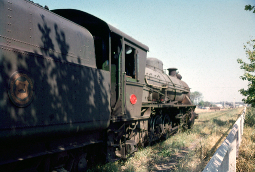 Class W at Bussleton on my footplate ride, 1962