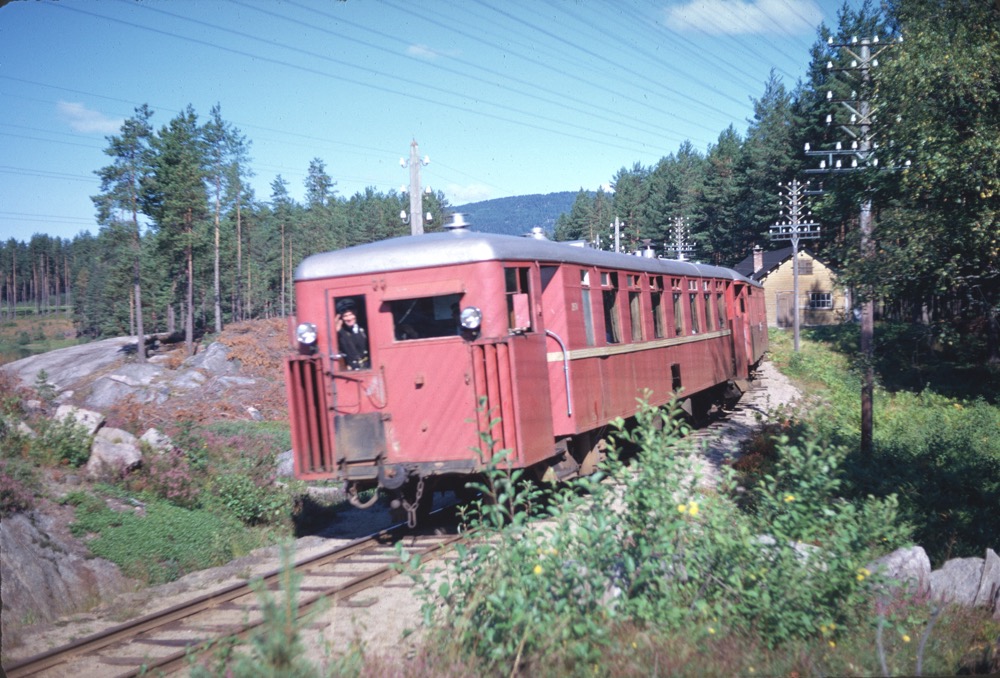 Railcar on the line