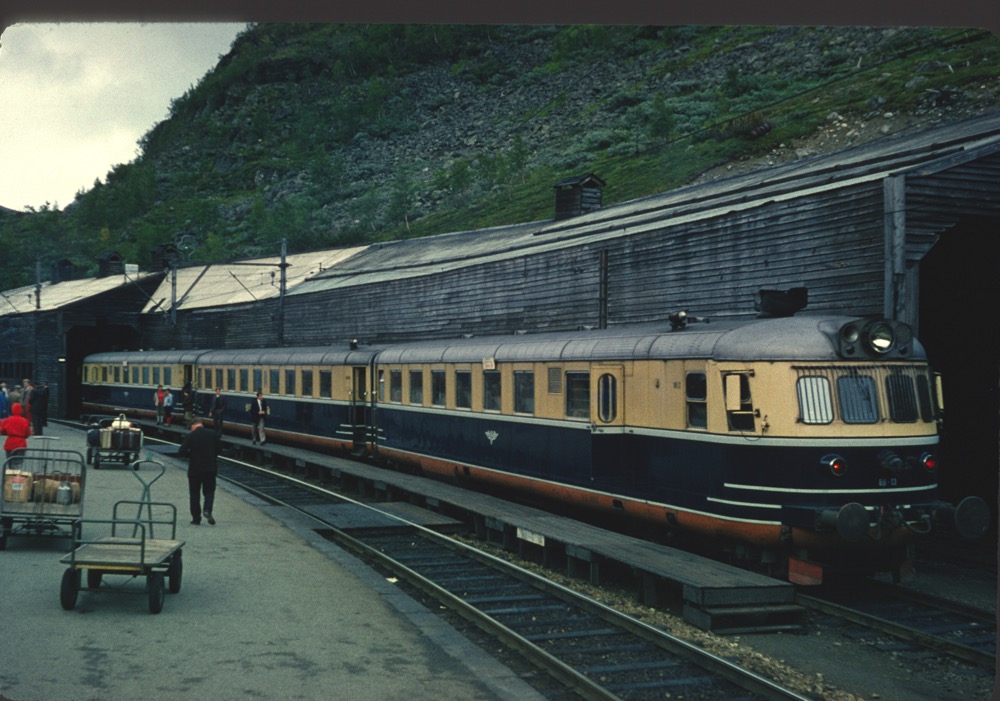 Oslo - Bergen service train