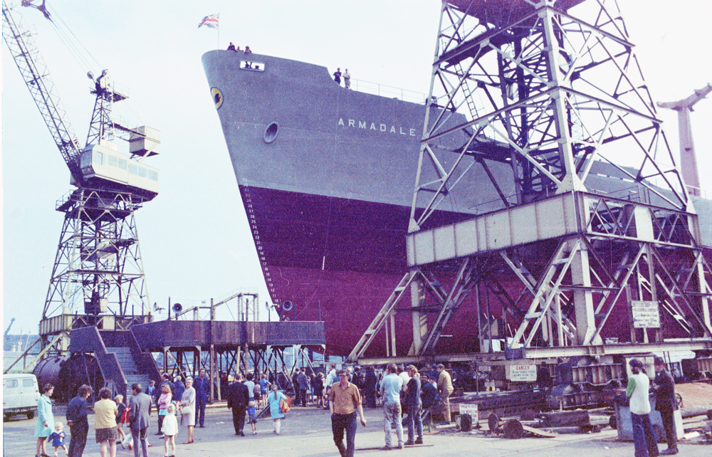 Armadale launch at A & P. She was the prototype SD15 but only one was built