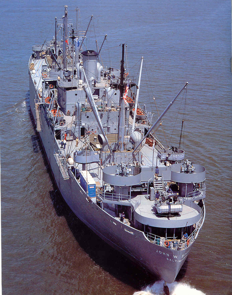 SS John Brown, one of two Liberty ships in working order