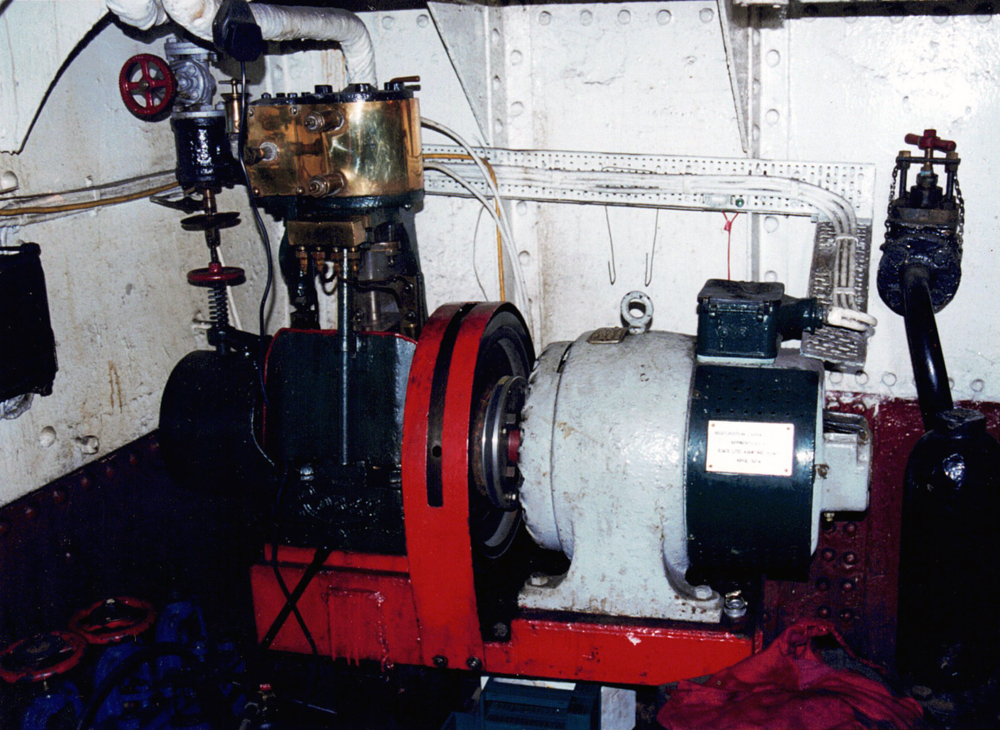 Portway's Robey electric generator 