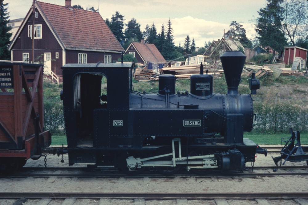 Urskog at the Norwegian Rail Museum at Hamer.